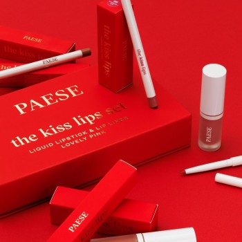 Zestawy do makijażu The Kiss Lips Set 06 Classic Red