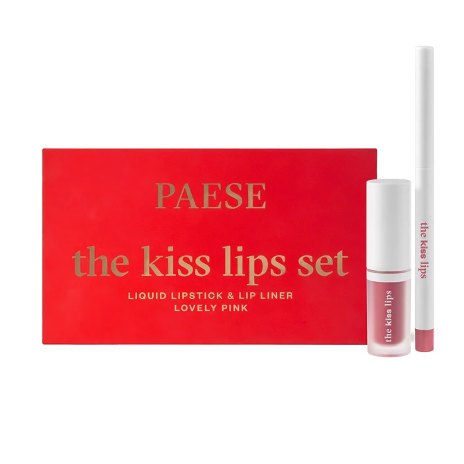Zestawy do makijażu The Kiss Lips Set 03 Lovely Pink