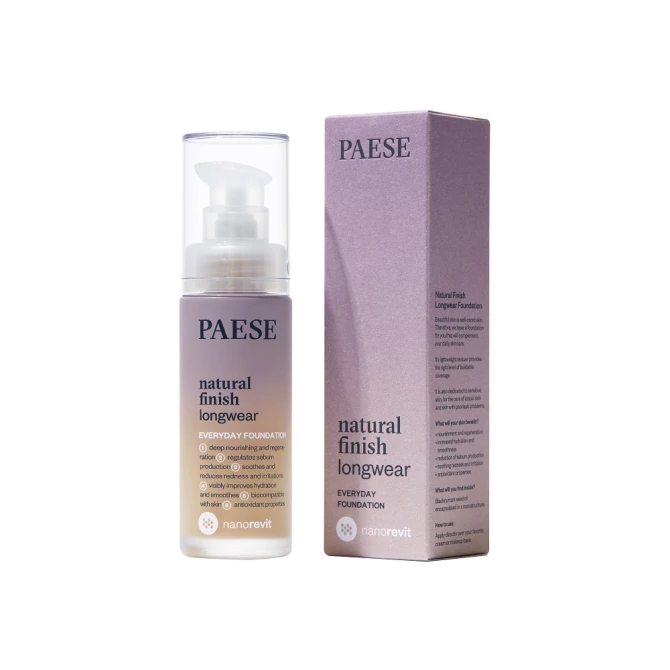 Podkłady do twarzy Natural Finish Longwear Foundation 30 ml