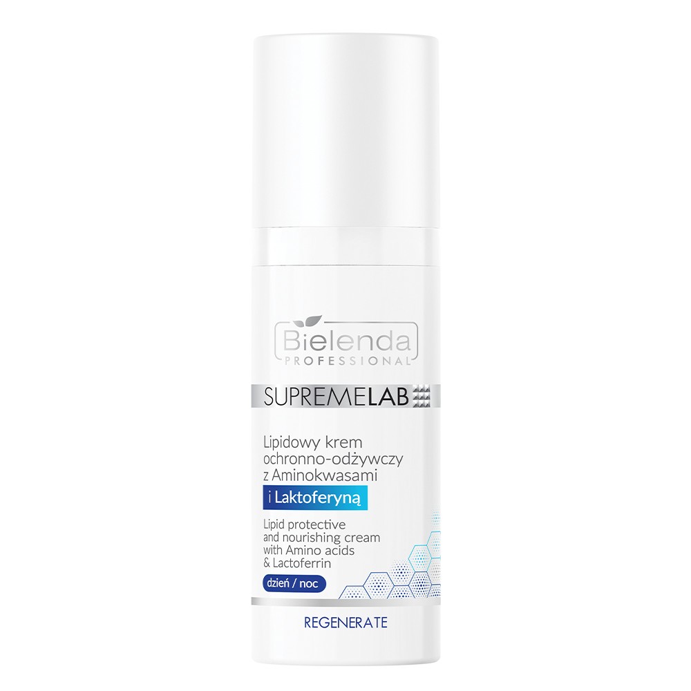 Bielenda SUPREMELAB Derm Lipidowy krem ochronno-odżywczy z Aminokwasami i Laktoferyną — Inhaltsstoffe i ocena