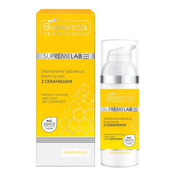 Kremy na noc SUPREMELAB Barrier Renew Intensywnie odżywczy krem na noc z ceramidami 50 ml