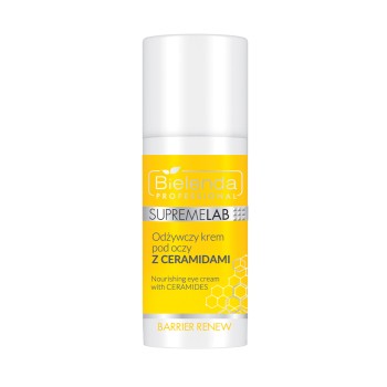 Kremy pod oczy SUPREMELAB Barrier Renew Odżywczy krem pod oczy z ceramidami 15 ml