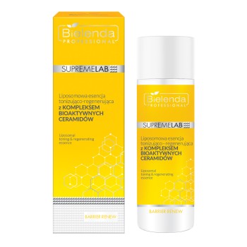 Emulsje do twarzy SUPREMELAB Barrier Renew Liposomowa esencja tonizująco - regenerująca z KOMPLEKSEM BIOAKTYWNYCH CERAMIDÓW 200 ml