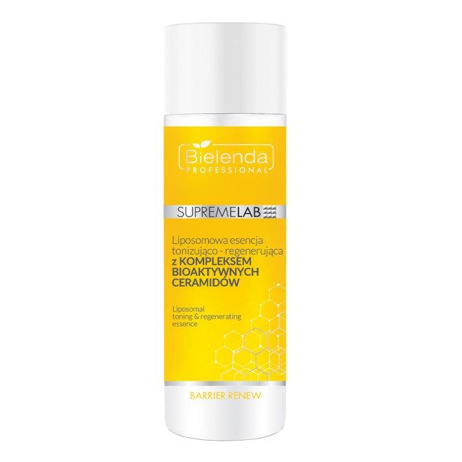 Emulsje do twarzy SUPREMELAB Barrier Renew Liposomowa esencja tonizująco - regenerująca z KOMPLEKSEM BIOAKTYWNYCH CERAMIDÓW 200 ml