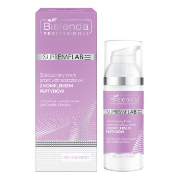 Kremy na dzień SUPREMELAB PRO AGE EXPERT Ekskluzywny krem przeciwzmarszczkowy z kompleksem peptydów 50 ml