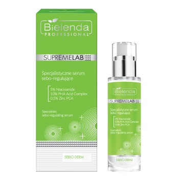 Serum do twarzy SUPREMELAB SEBIO DERM Specjalistyczne serum sebo-regulujące 30 ml