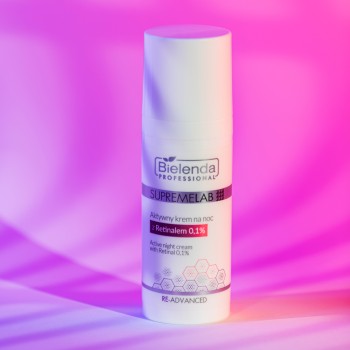 Kremy na noc SUPREMELAB RE-ADVANCED Aktywny krem na noc z Retinalem 50 ml