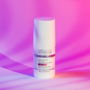 Kremy pod oczy SUPREMELAB RE-ADVANCED Krem pod oczy odżywczo-przeciwzmarszczkowy z Retinalem 15 ml