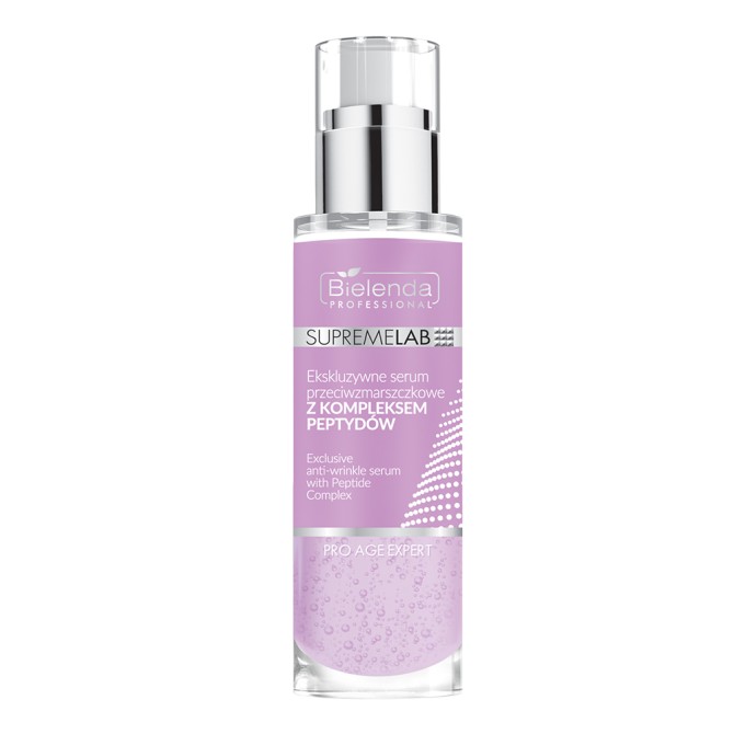 Serum do twarzy SUPREMELAB PRO AGE EXPERT Ekskluzywne serum przeciwzmarszczkowe z kompleksem peptydów 30 ml