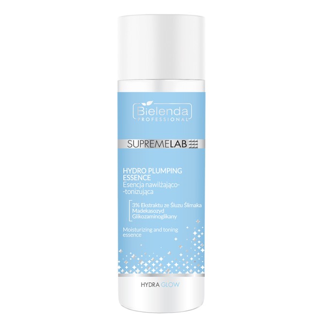 Toniki do twarzy SUPREMELAB HYDRA GLOW Hydro Plumping Essence Esencja tonizująco-nawilżająca 200 ml