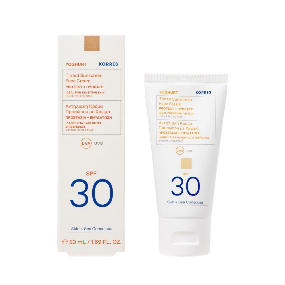 Korres Tinted Sunscreen Face Cream SPF 30 — Inhaltsstoffe und Bewertung