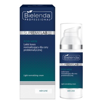 Kremy na dzień SUPREMELAB MEN LINE Lekki krem normalizujący 50 ml