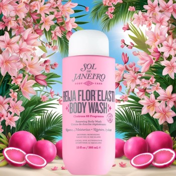 Żele i pianki pod prysznic Jabón Corporal Beija Flor Renewing Body Wash 385 ml