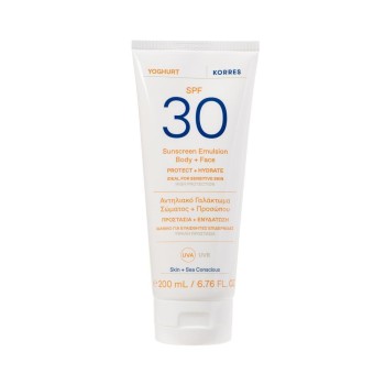 Emulsje do twarzy Yoghurt Sunscreen Emulsion Body + Face SPF 30 200 ml