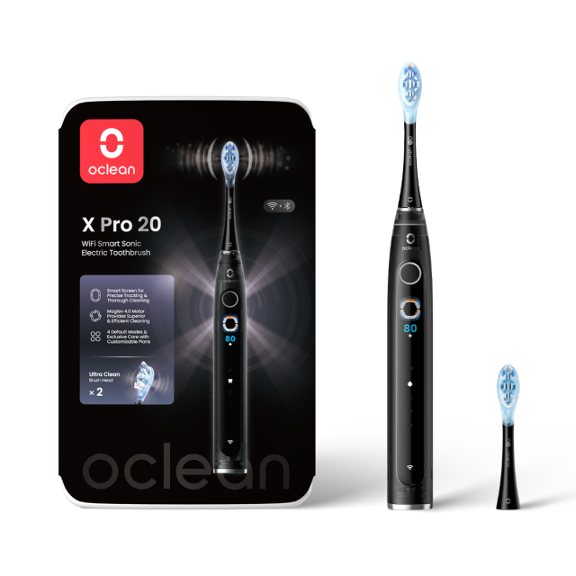 Higiena jamy ustnej X Pro 20 Black Black