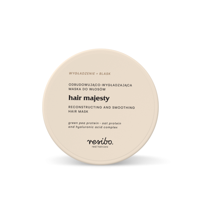 Maski do włosów Hair Majesty Reconstructing And Smoothing Hair Mask 175 ml