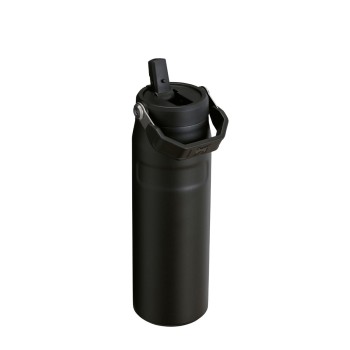 Butelki na wodę IceFlow Flip Straw 2.0 Black 2.0 700 ml