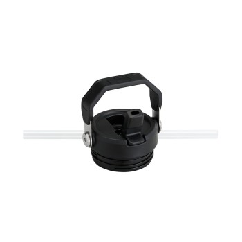 Butelki na wodę IceFlow Flip Straw 2.0 Black 2.0 700 ml