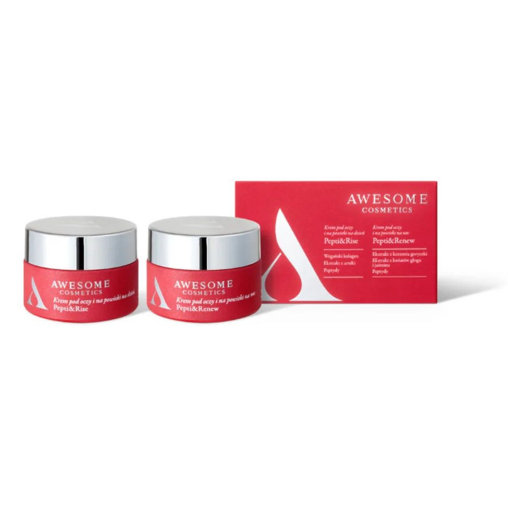Awesome Cosmetics Zestaw kremów pod oczy i na powieki — Składniki i ocena
