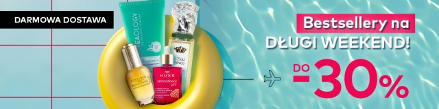 Bądź gotów na długi weekend! Bestsellery do -30%