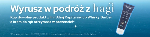 Hagi - baner z promocją przy zakupie produktów