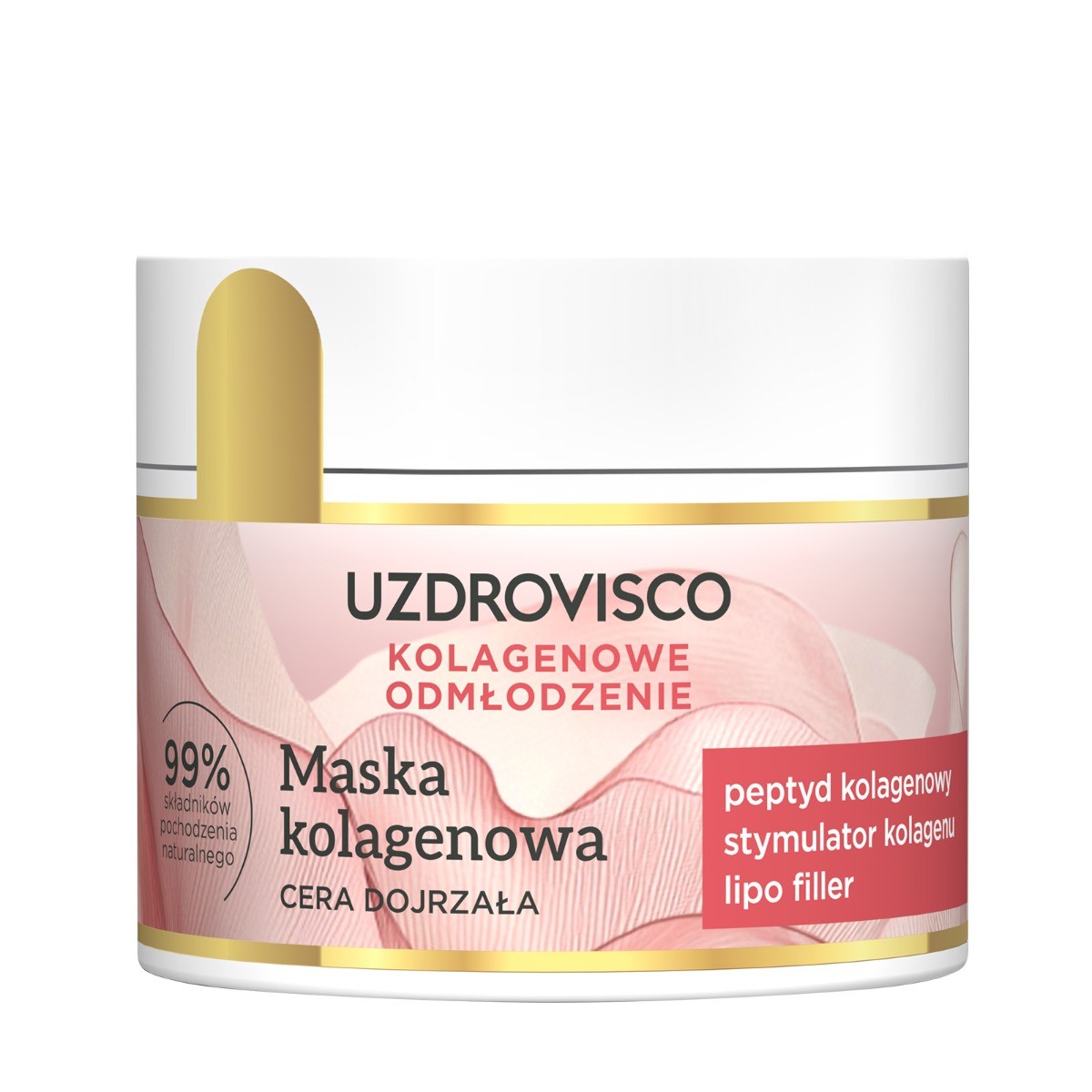 Uzdrovisco Maske mit Kollagen — Inhaltsstoffe i ocena