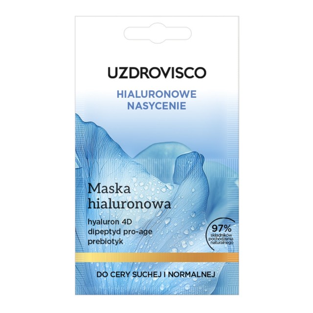 Maseczka do twarzy Maska Hialuronowa 10 ml