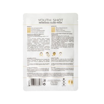 Maseczki w płachcie Youth Shot Renewing Glow Mask 