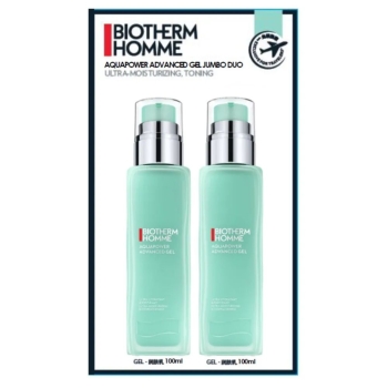 Zestaw do pielęgnacji twarzy dla niego Aquapower Jumbo Advanced Gel Jumbo Duo 