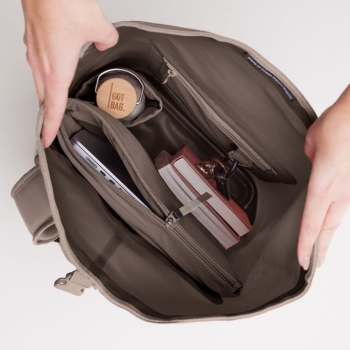 Plecaki Backpack Rolltop 2.0 Monochrome Oyster 31 l
