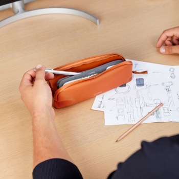 Akcesoria podróżne Tech Pouch Pencil Case Terrazcotta Terrazcotta
