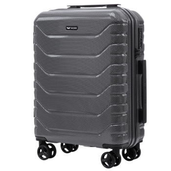 Walizki Walizka Crake mała Dark Grey 36 l 