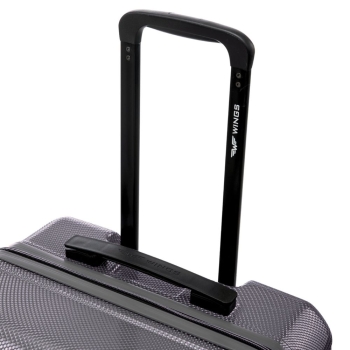 Walizki Walizka Crake mała Dark Grey 36 l 