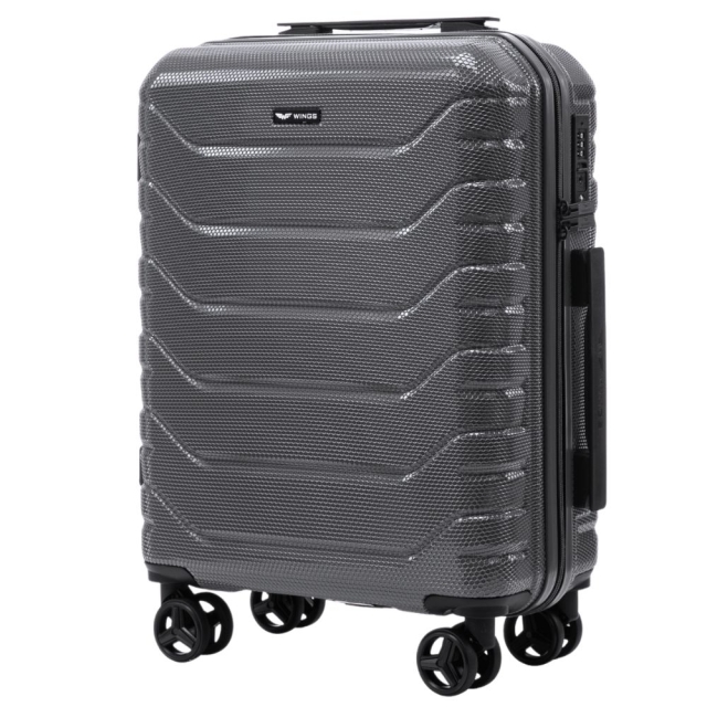 Walizki Walizka Crake mała Dark Grey 36 l 