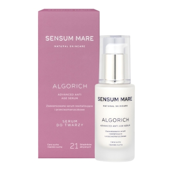Serum do twarzy ALGORICH Zaawansowane serum rewitalizujące i przeciwzmarszczkowe cera sucha 35 ml