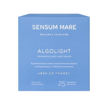Kremy do twarzy ALGOLIGHT Zaawansowany krem rewitalizujący i przeciwzmarszczkowy o lekkiej konsystencji 50 ml