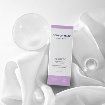 Kremy na noc ALGOPRO R Wysoce skoncentrowane serum regenerująco-korygujące z Retinalem 0,16% i kompleksem fosfo-ceramidowym - 29 składników aktywnych 30 ml
