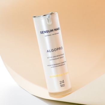 Serum do twarzy ALGOPRO C Aktywnie działające, rozjaśniające serum antyoksydacyjne z witaminą C 10% - 24 składniki aktywne 30 ml
