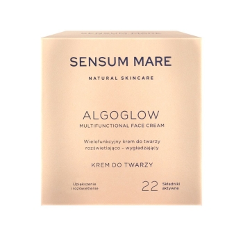 Kremy na dzień Algoglow Wielofunkcyjny krem do twarzy rozświetlająco-wygładzający 50 ml