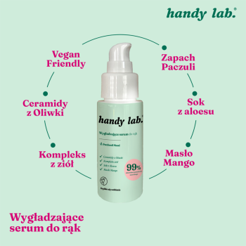 Kremy do dłoni Wygładzające serum do rąk Patchouli Mood 50 ml