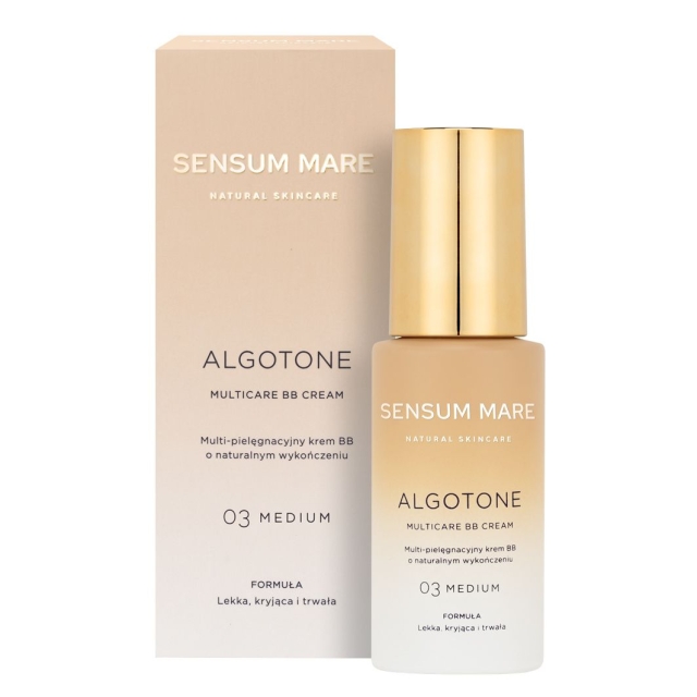 Kremy na dzień ALGOTONE Multi-pielęgnacyjny krem BB Odcień MEDIUM 30 ml