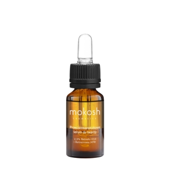 Serum do twarzy Przeciwzmarszczkowe Serum Do Twarzy 2,5% Retinolu H10 I Retinoinianu Hpr (Kompleks) Róża Z Jagodą 10 ml