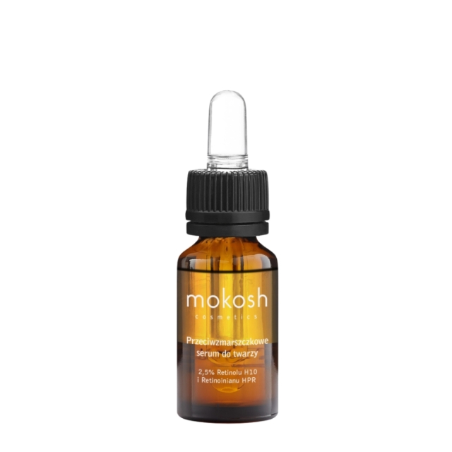 Serum do twarzy Przeciwzmarszczkowe Serum Do Twarzy 2,5% Retinolu H10 I Retinoinianu Hpr (Kompleks) Róża Z Jagodą 10 ml