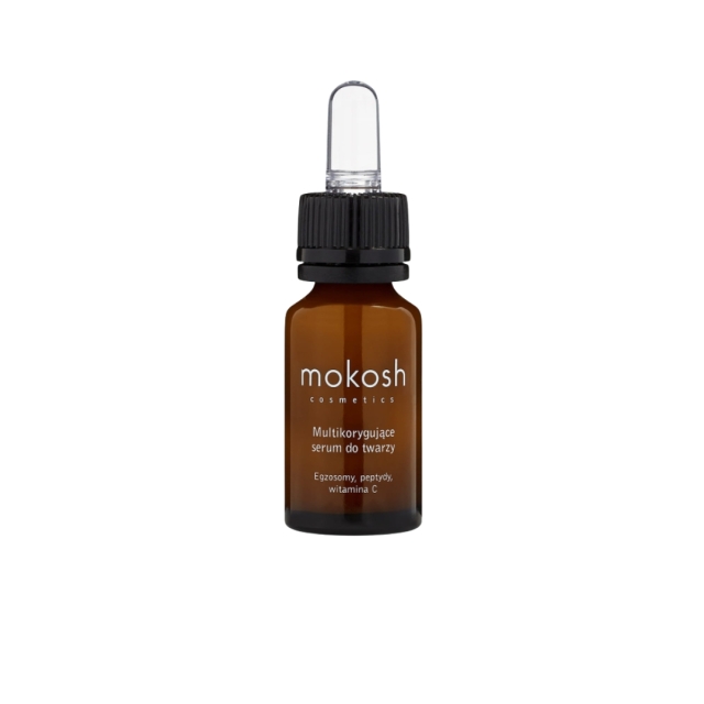 Serum do twarzy Multikorygujące Serum Do Twarzy Egzosomy, Peptydy, Witamina C 12 ml