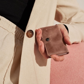 Portfele Miniwallet Vintage Mauve Mauve