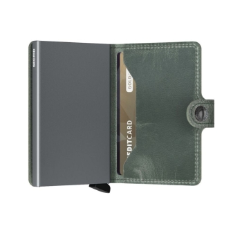 Portfele Miniwallet Vintage Sage Sage