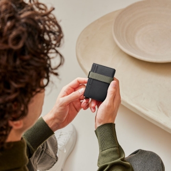 Akcesoria podróżne Bandwallet Liba Black Olive Black Olive