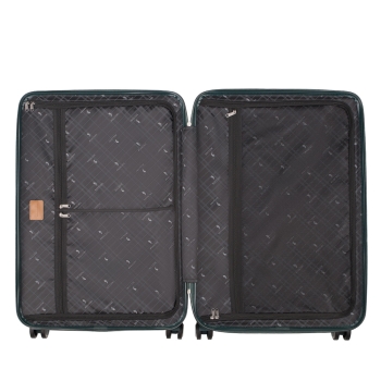 Walizki Geneva Green Duża 75 l