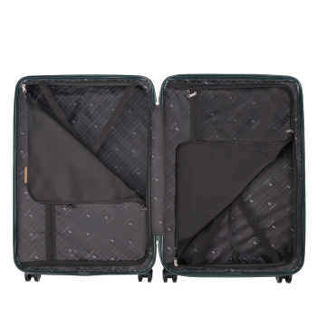 Walizki Geneva Green Duża 75 l