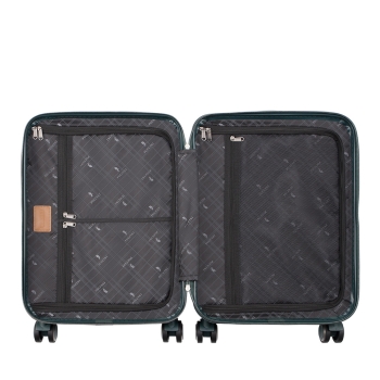 Walizki Geneva Green Mała 28 l